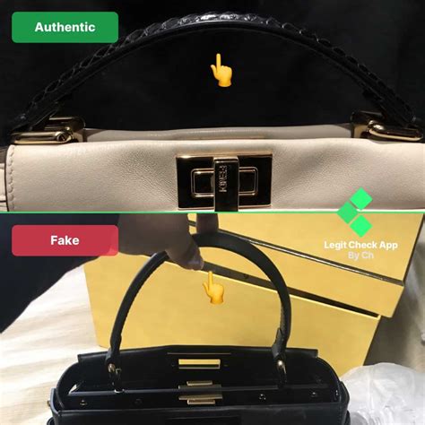 real vs fake fendi peekaboo|How to Authenticate Your Fendi Handbags .